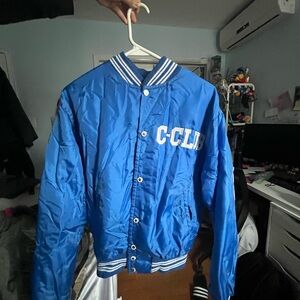 Vintage Varsity Bomber Jacket